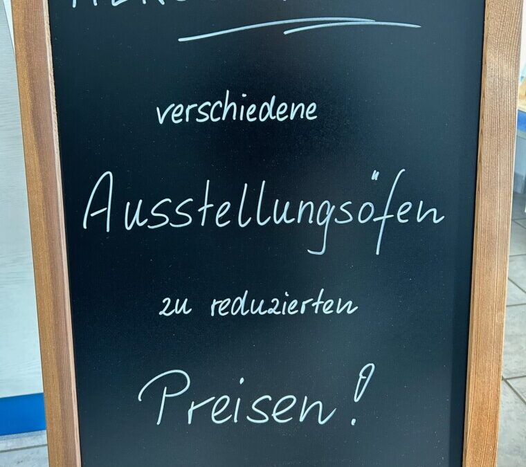 An den kalten Tagen rücken sie in den Fokus: Kaminöfen, Pelletöfen, Herde…